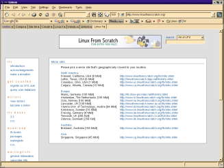 LFS desktop screenshot: 3small