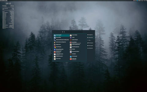 Lilidog desktop screenshot: Distribution overview