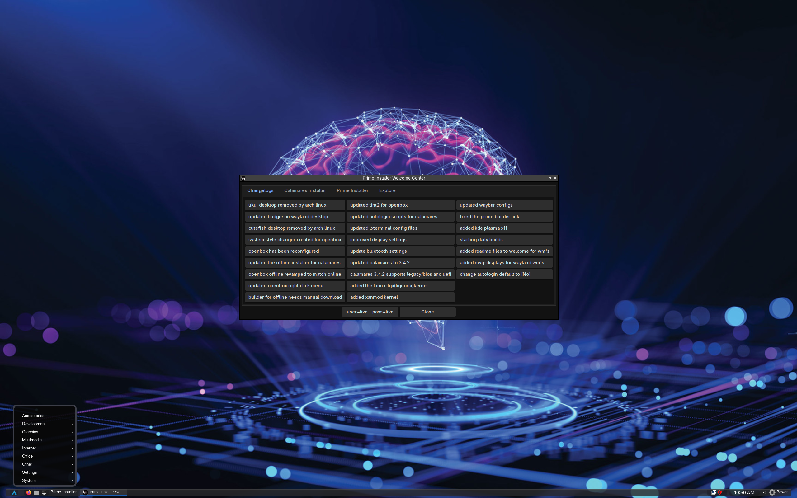 LinuxHub desktop screenshot: 2026.05.06