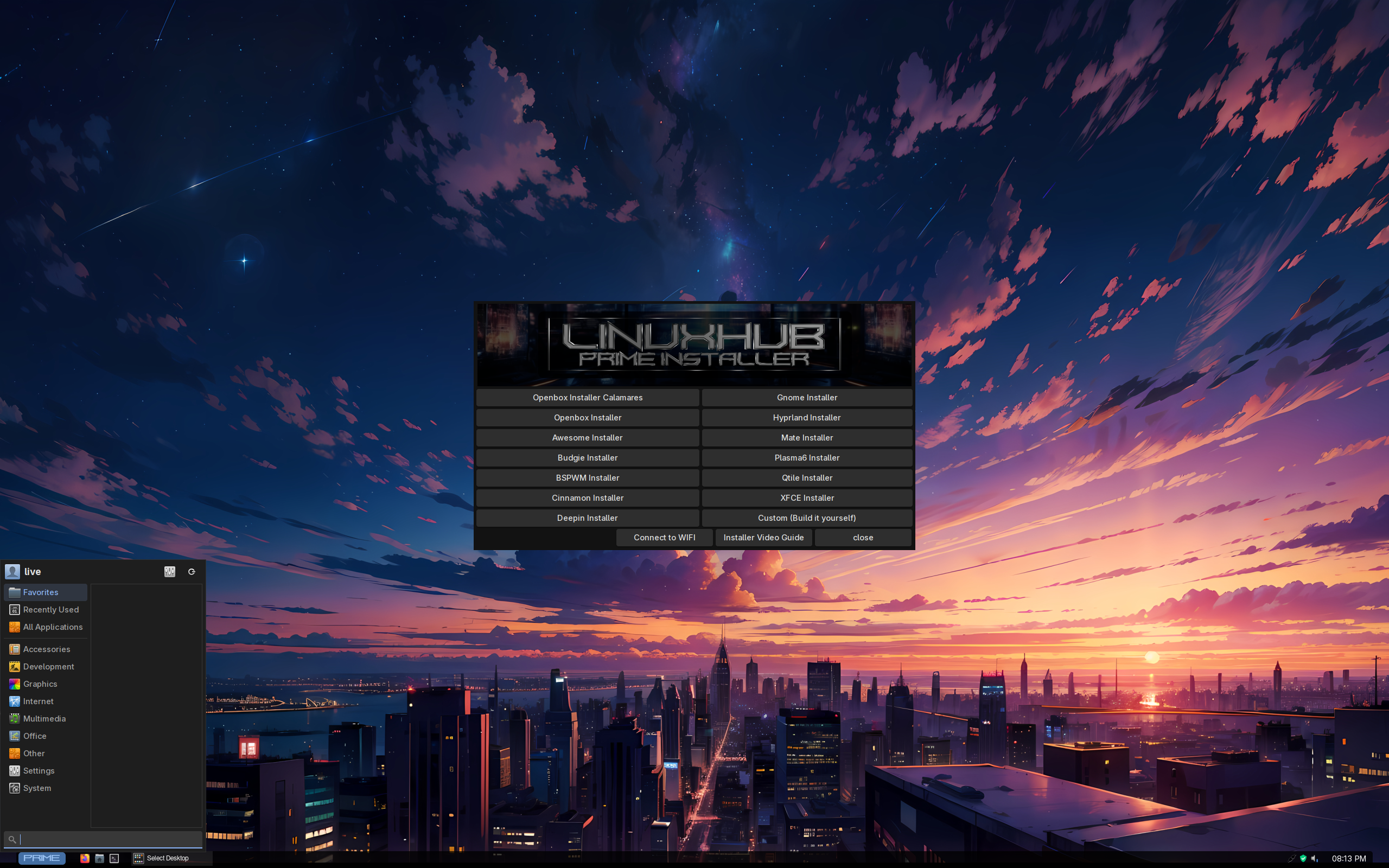 LinuxHub desktop screenshot: 3.0.6