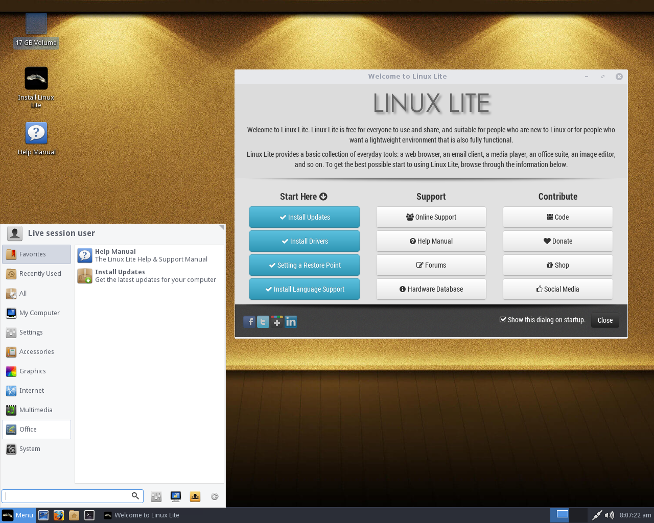 Lite desktop screenshot: 3.4