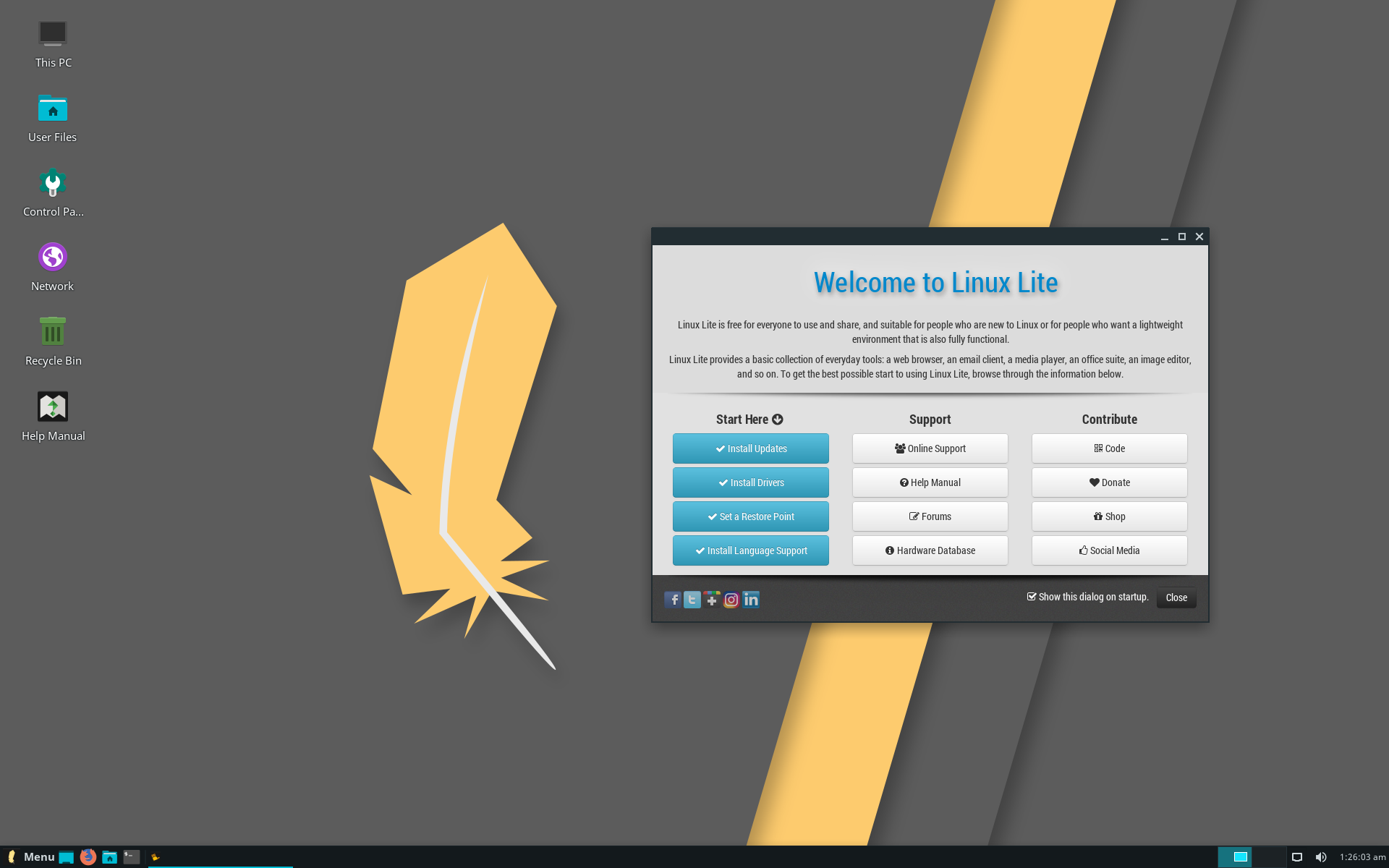 Lite desktop screenshot: 4.0