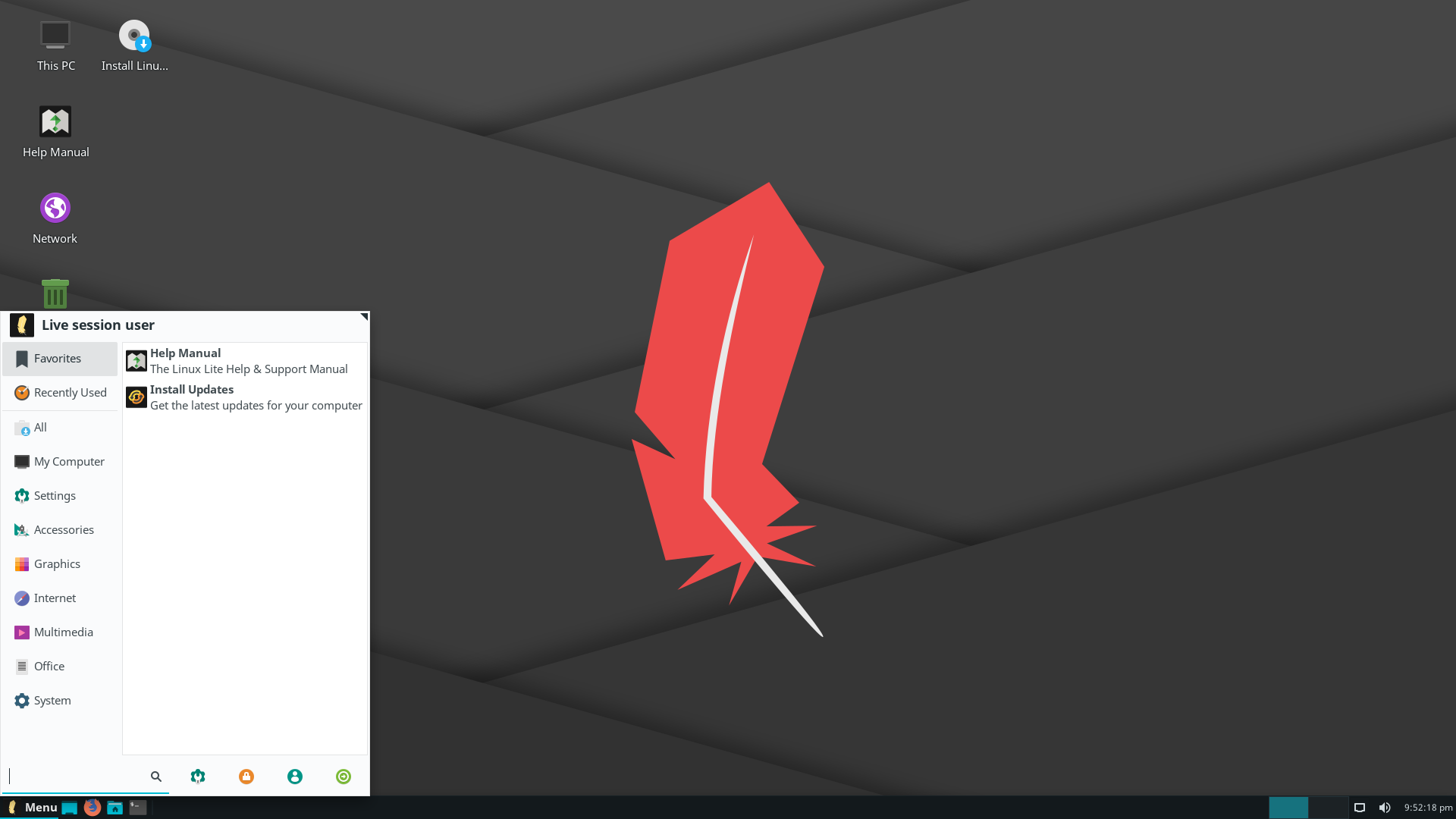 Lite desktop screenshot: 4.2