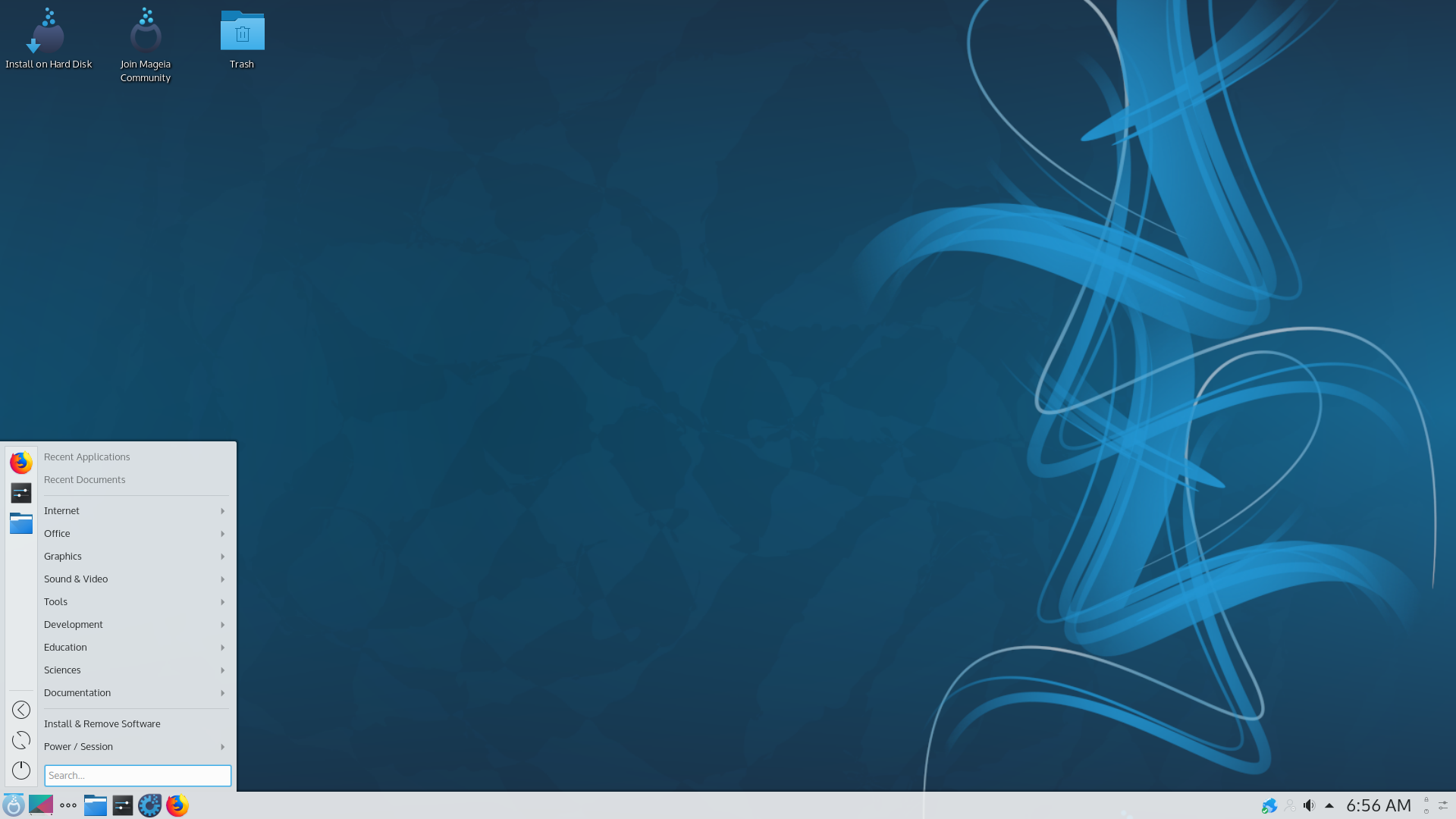 Mageia desktop screenshot: 7