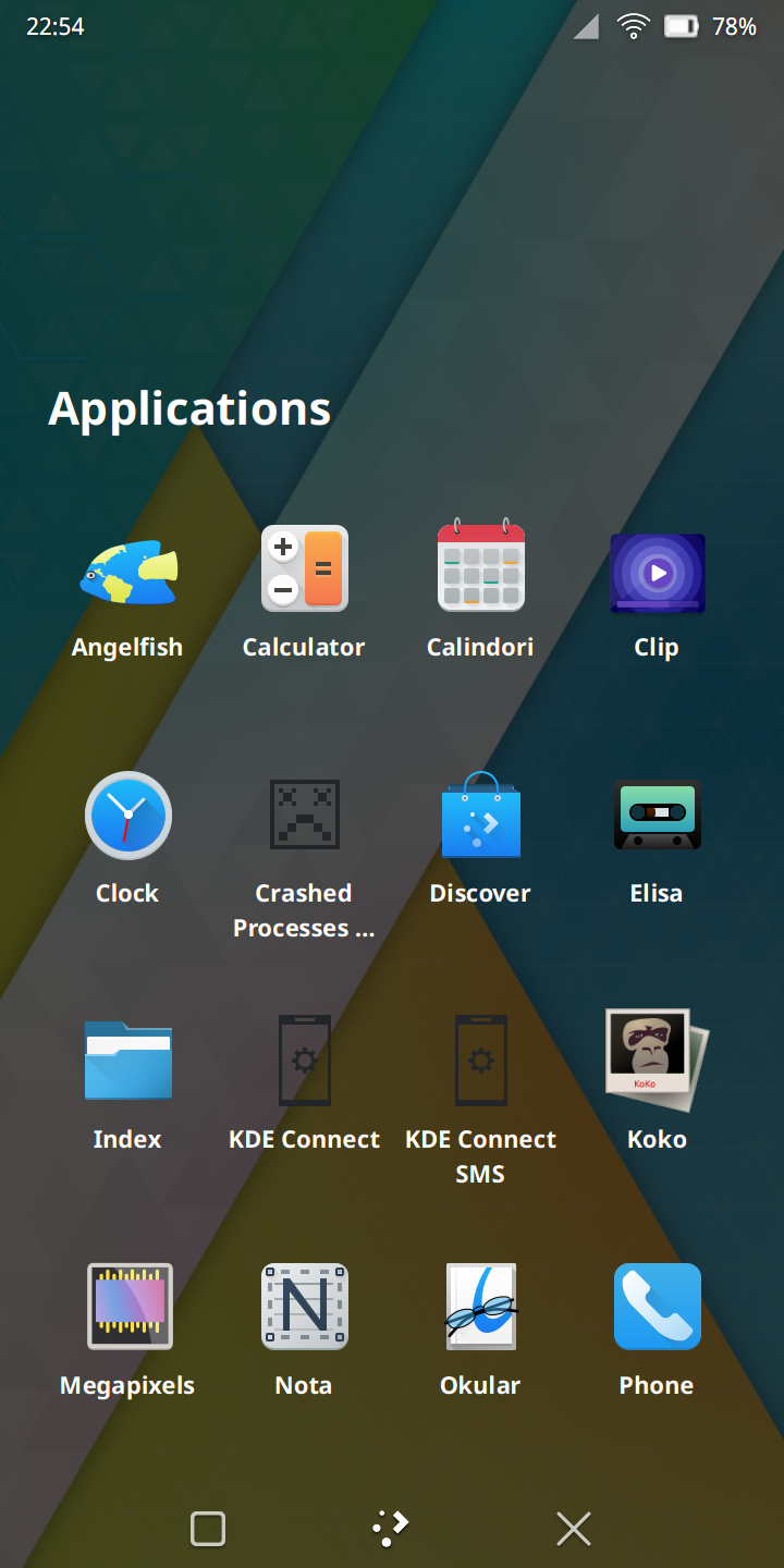 Manjaro desktop screenshot: plasma 2024