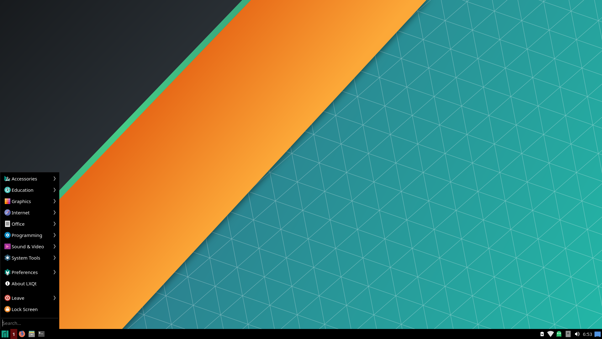 Manjaro desktop screenshot: preview3 lxqt pinebook