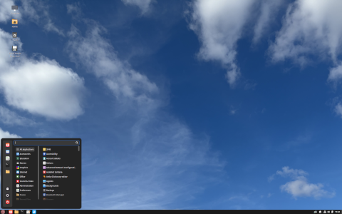 Maple desktop screenshot: Distribution overview