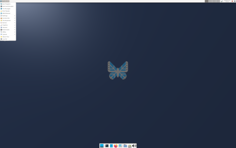Mariposa desktop screenshot: Distribution overview