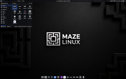 Maze desktop screenshot: Distribution overview