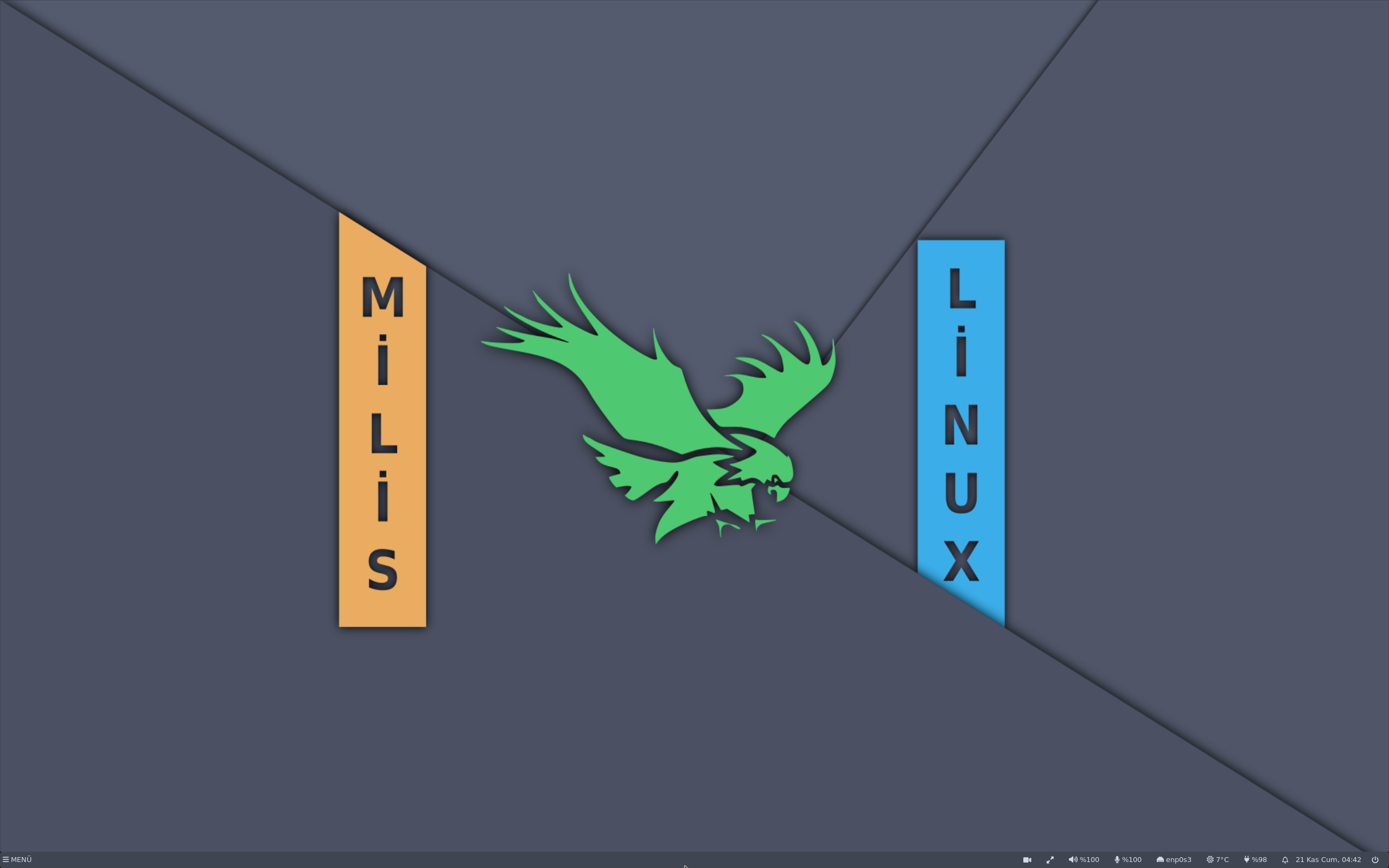 Milis desktop screenshot: 2.3