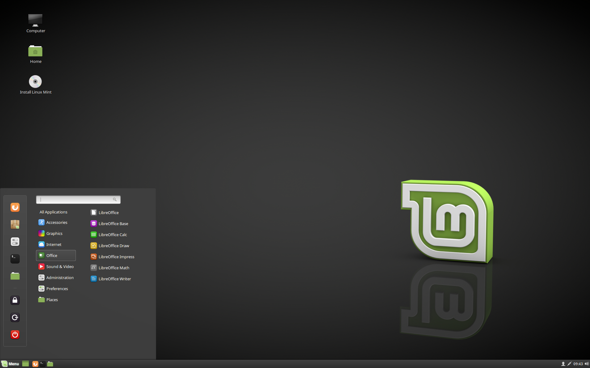 Linux Mint desktop screenshot: 18.3