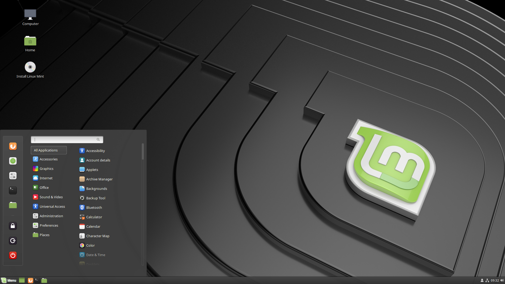 Linux Mint desktop screenshot: 19