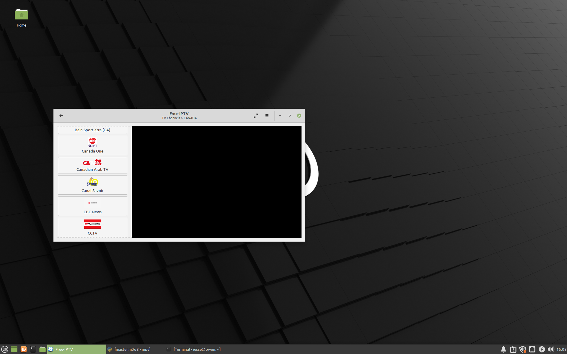 Linux Mint desktop screenshot: 20.1 hypnotix