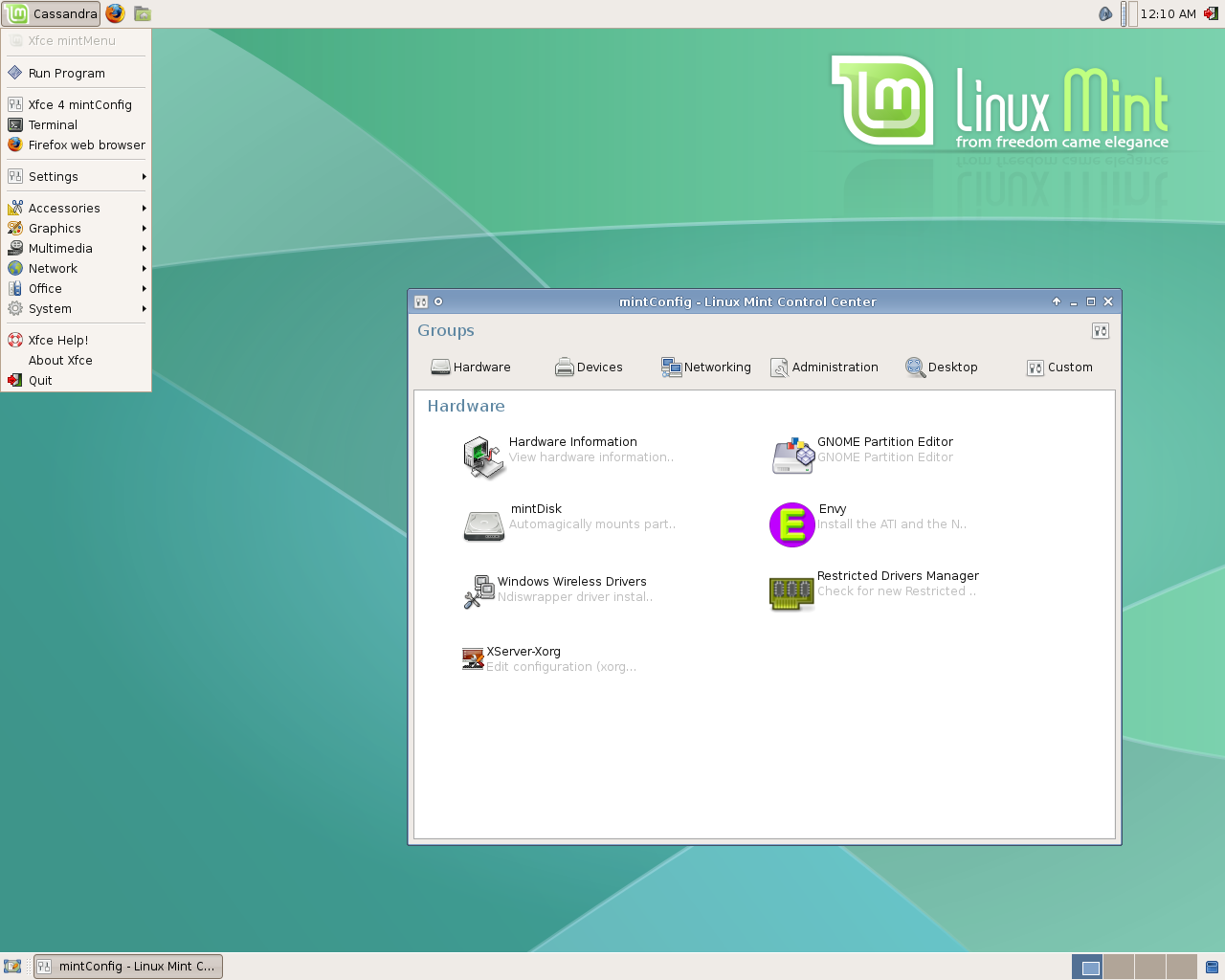 Linux Mint desktop screenshot: 3.0 xfce