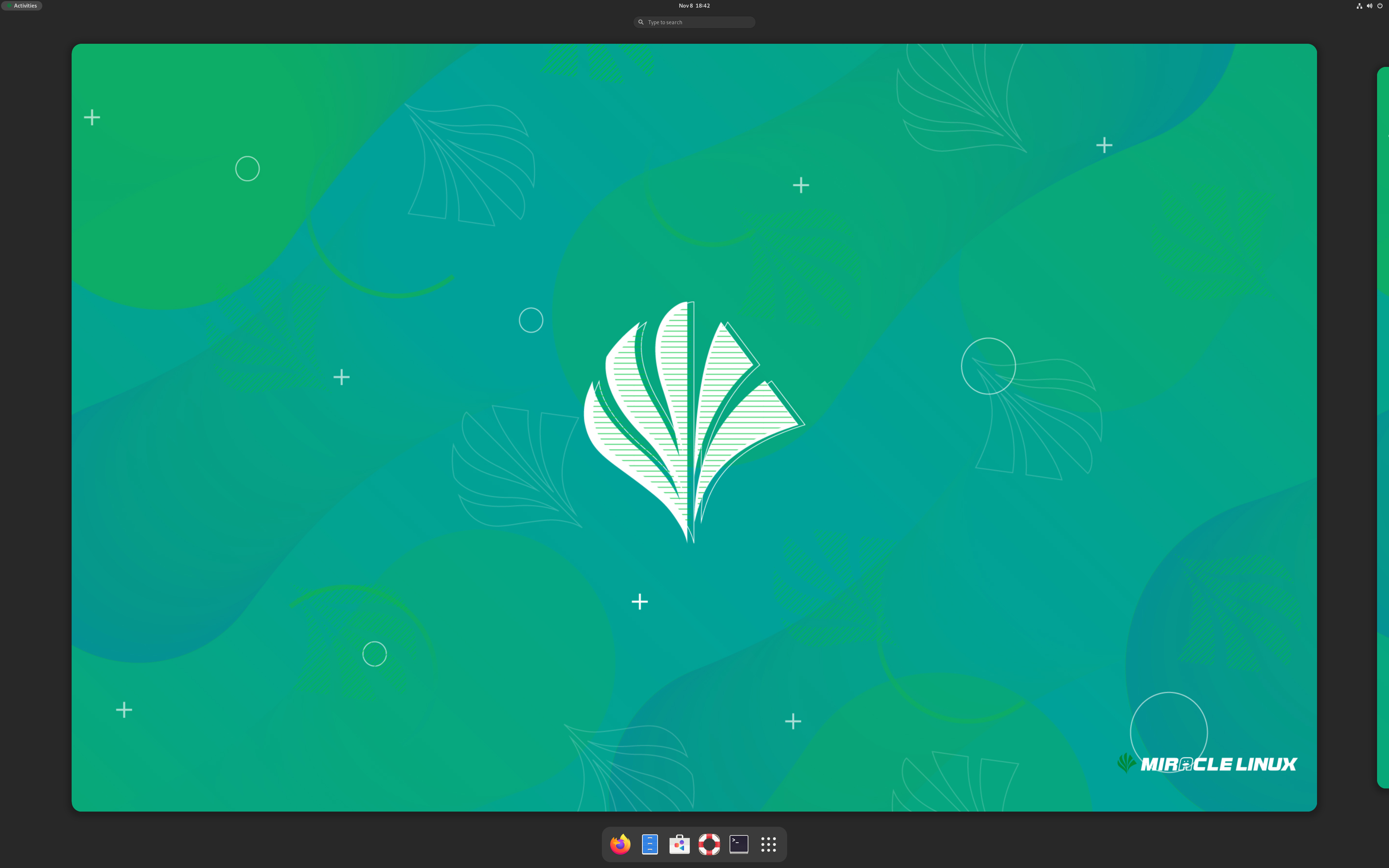 MIRACLE desktop screenshot: 9.0