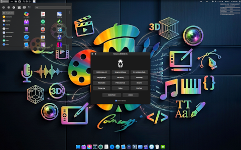 MODICIA desktop screenshot: Distribution overview