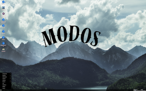 MODOS desktop screenshot: Distribution overview