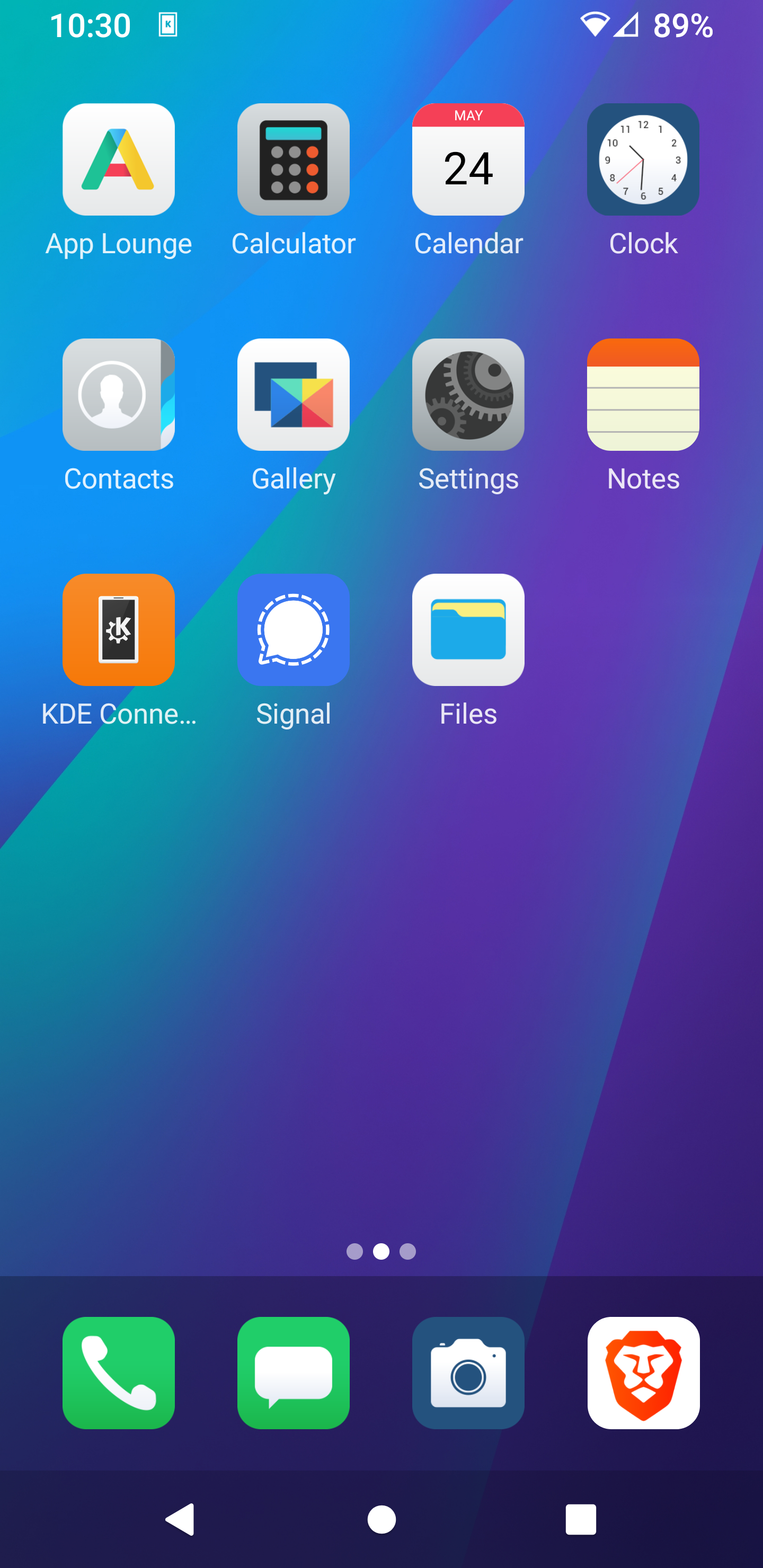 Murena desktop screenshot: 2.0