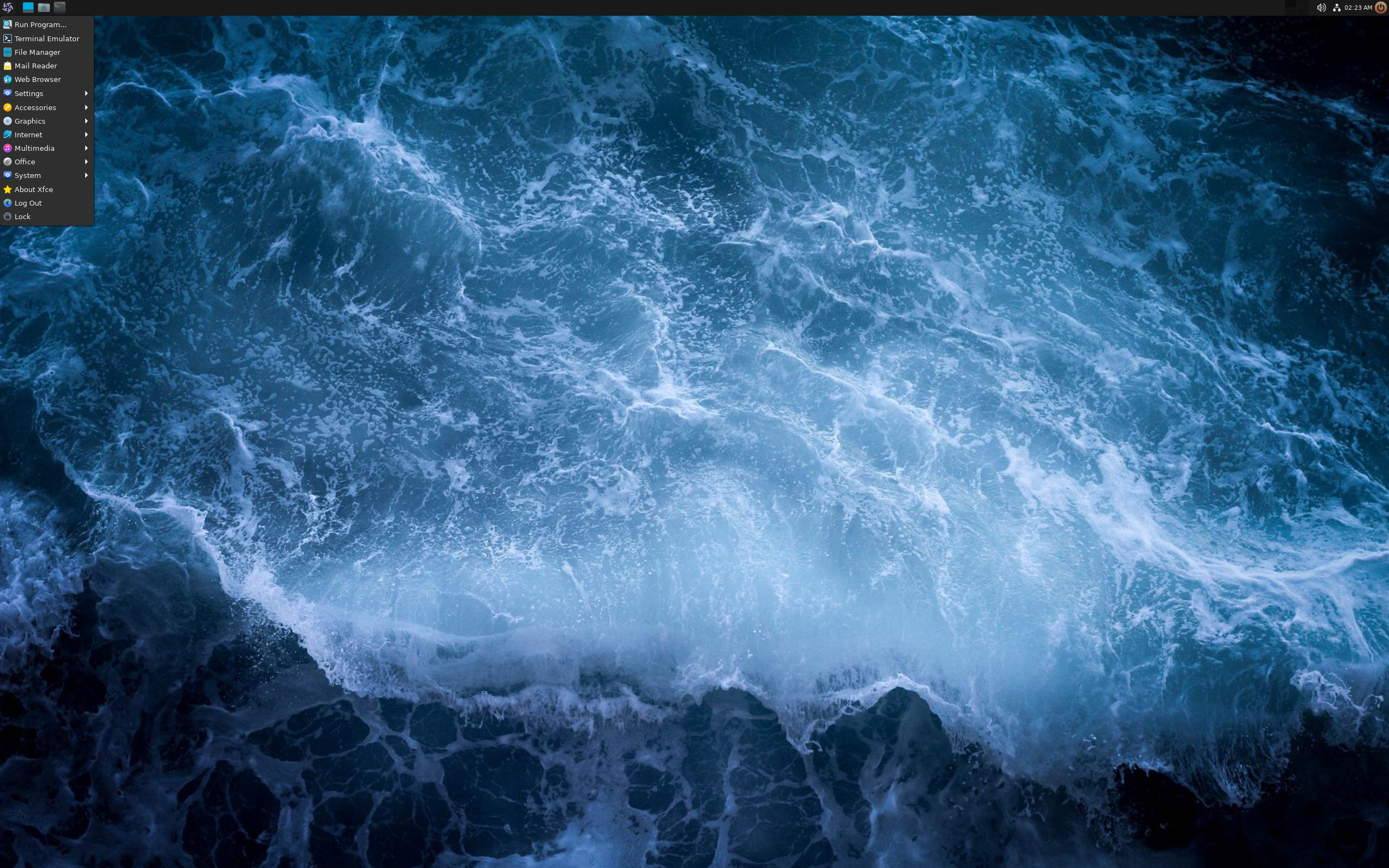 Nemesis desktop screenshot: 25.10 xfce