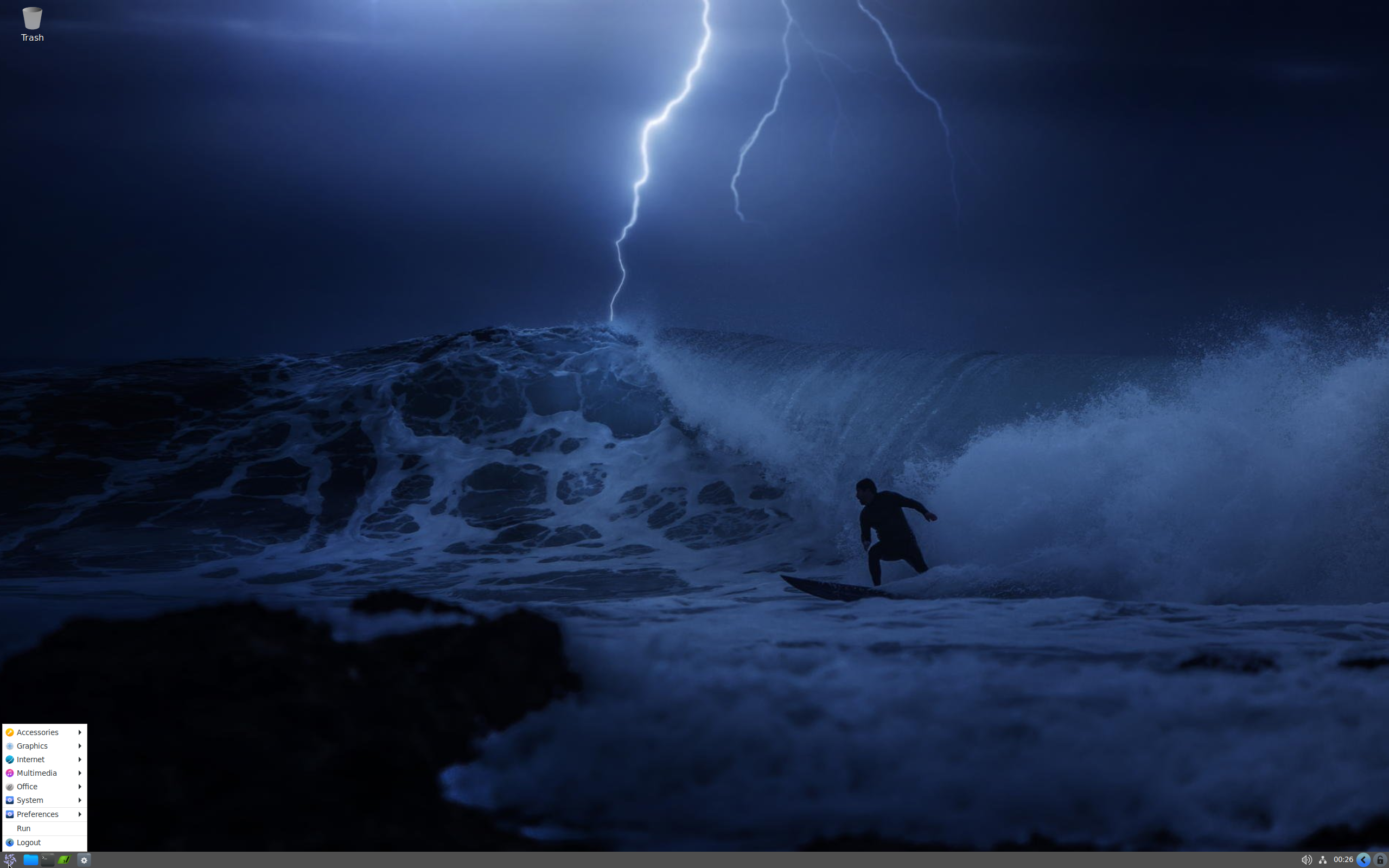 Nemesis desktop screenshot: 26.06 lxde