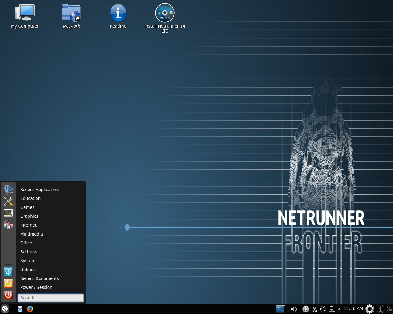 Netrunner desktop screenshot: 14