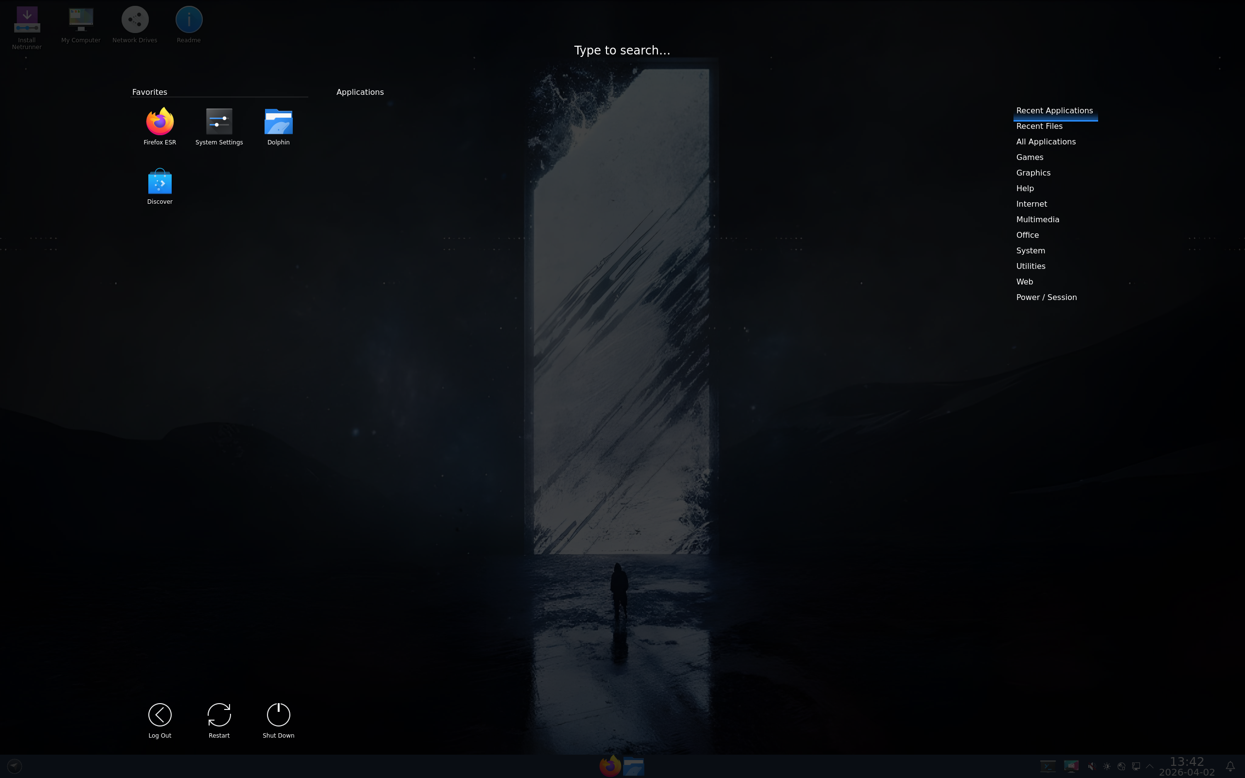 Netrunner desktop screenshot: 26