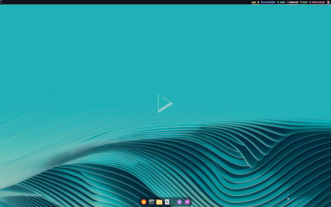 Nitrux desktop screenshot: Distribution overview