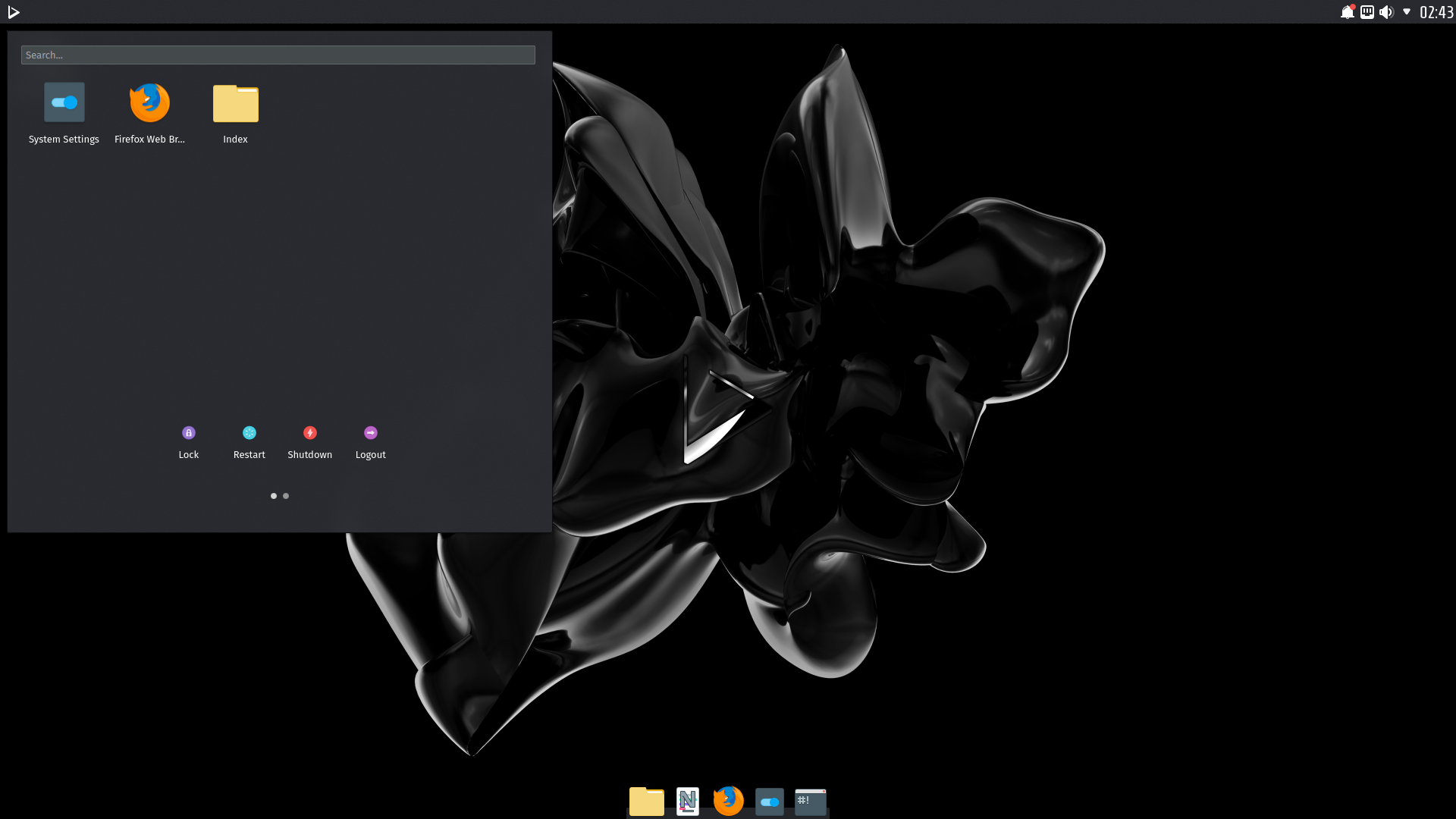 Nitrux desktop screenshot: 2020.06.27