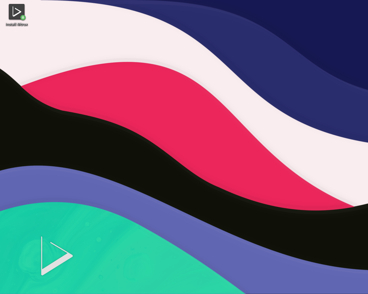 Nitrux desktop screenshot: 2022.01.29