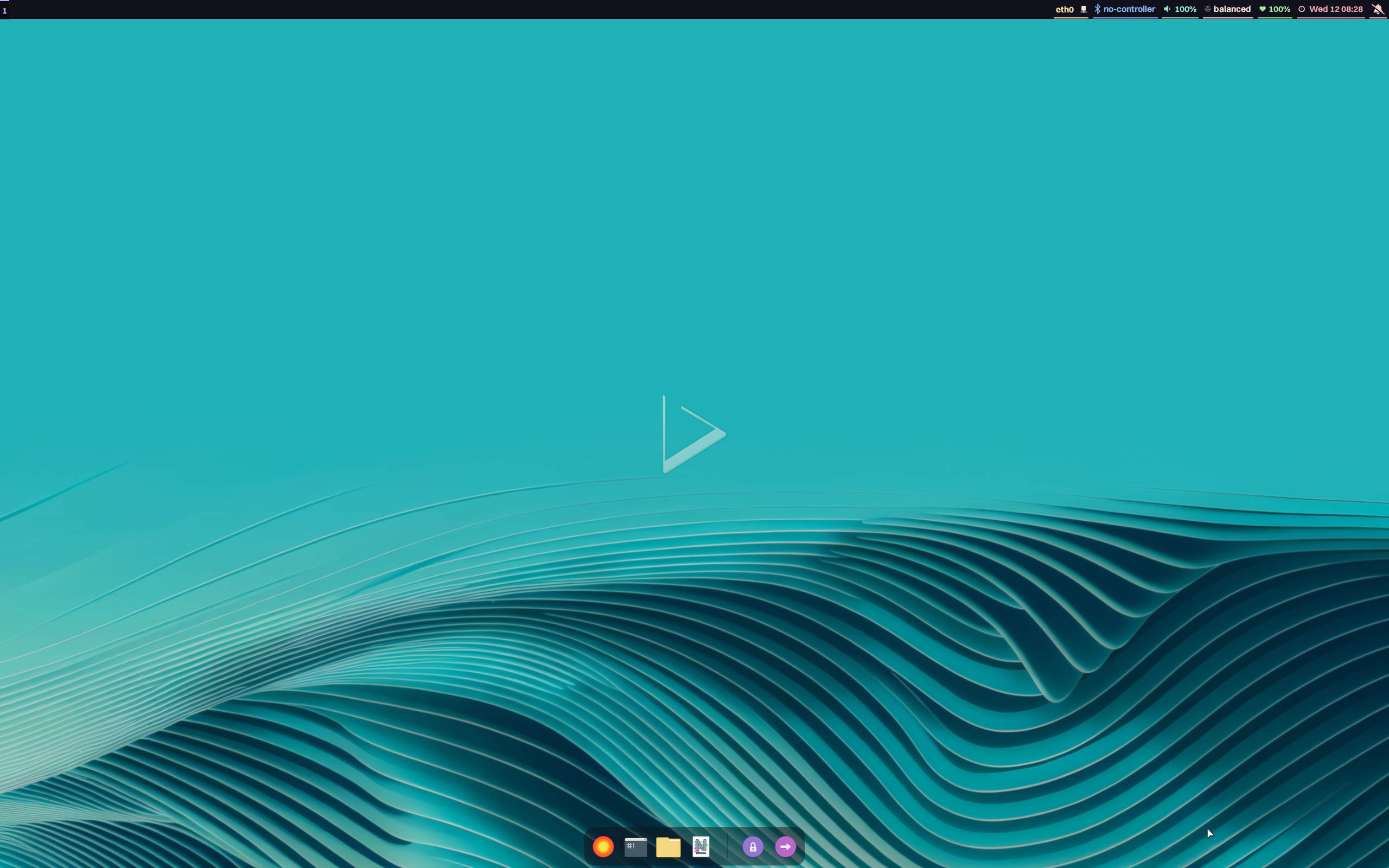 Nitrux desktop screenshot: 5.0.0