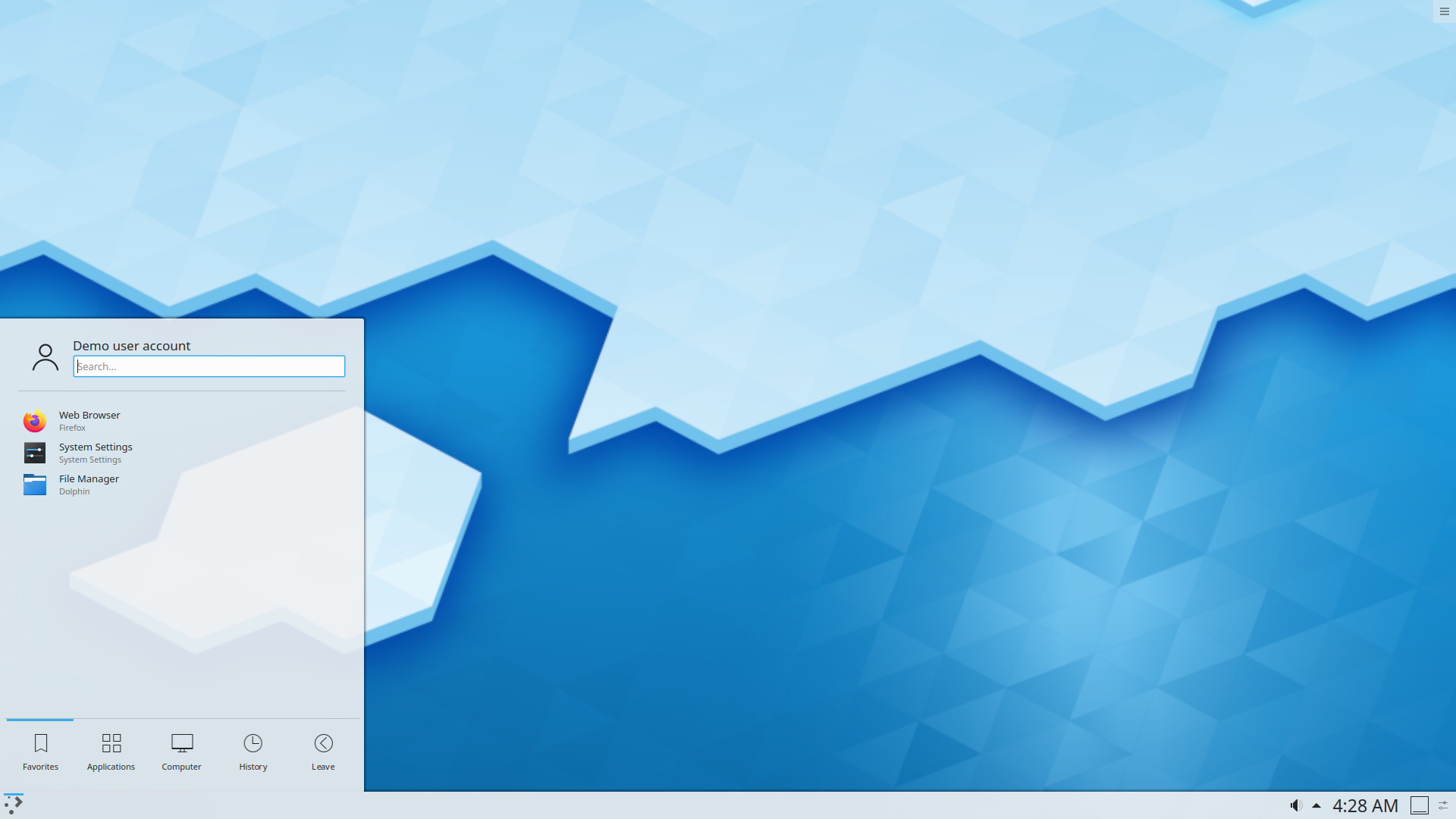 NixOS desktop screenshot: 20.03