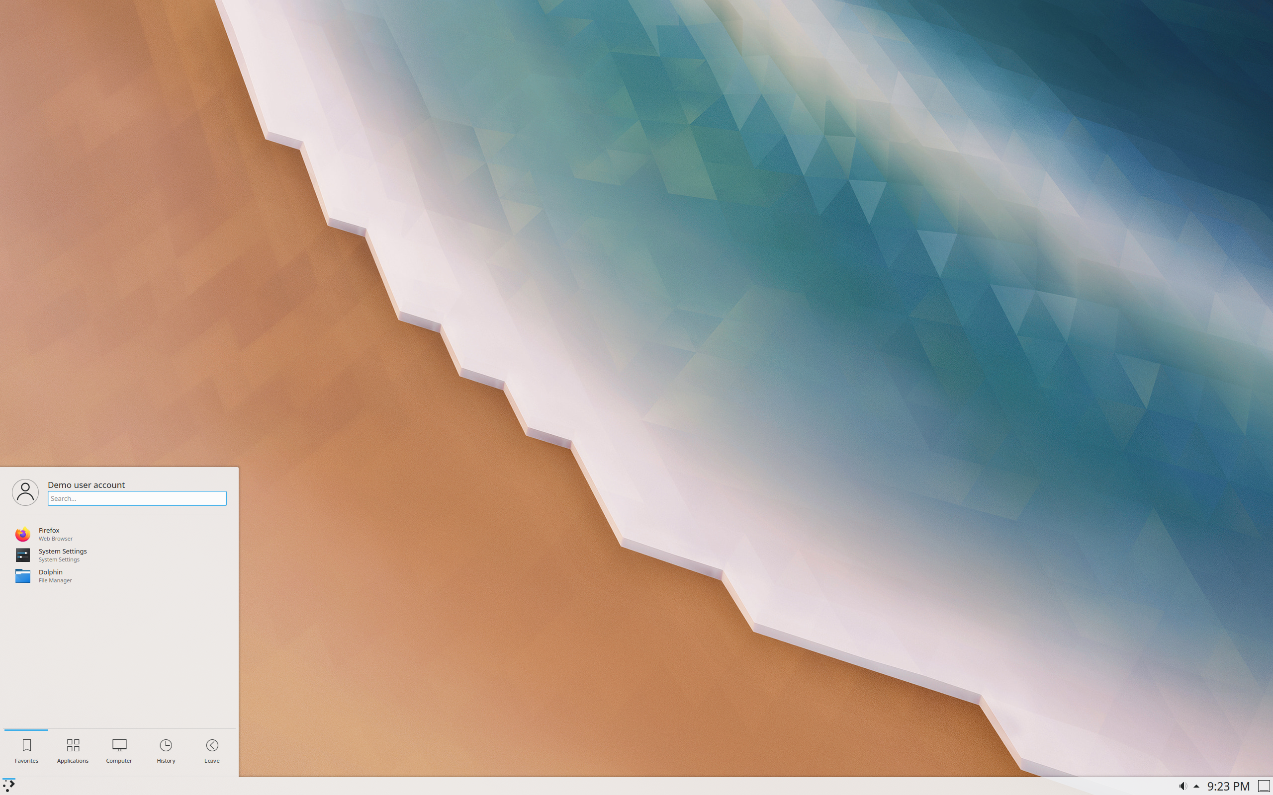 NixOS desktop screenshot: 20.09