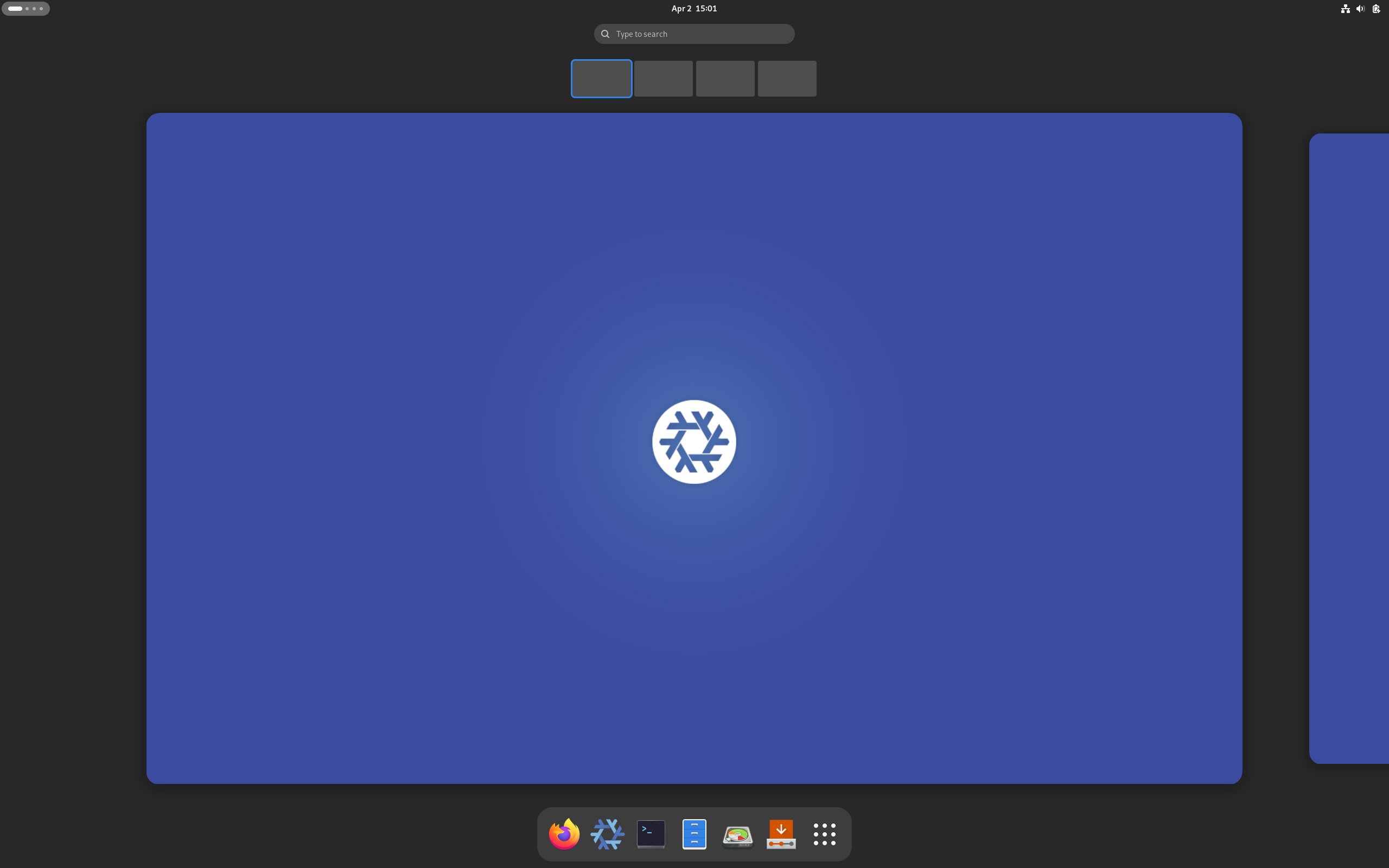 NixOS desktop screenshot: 24.11