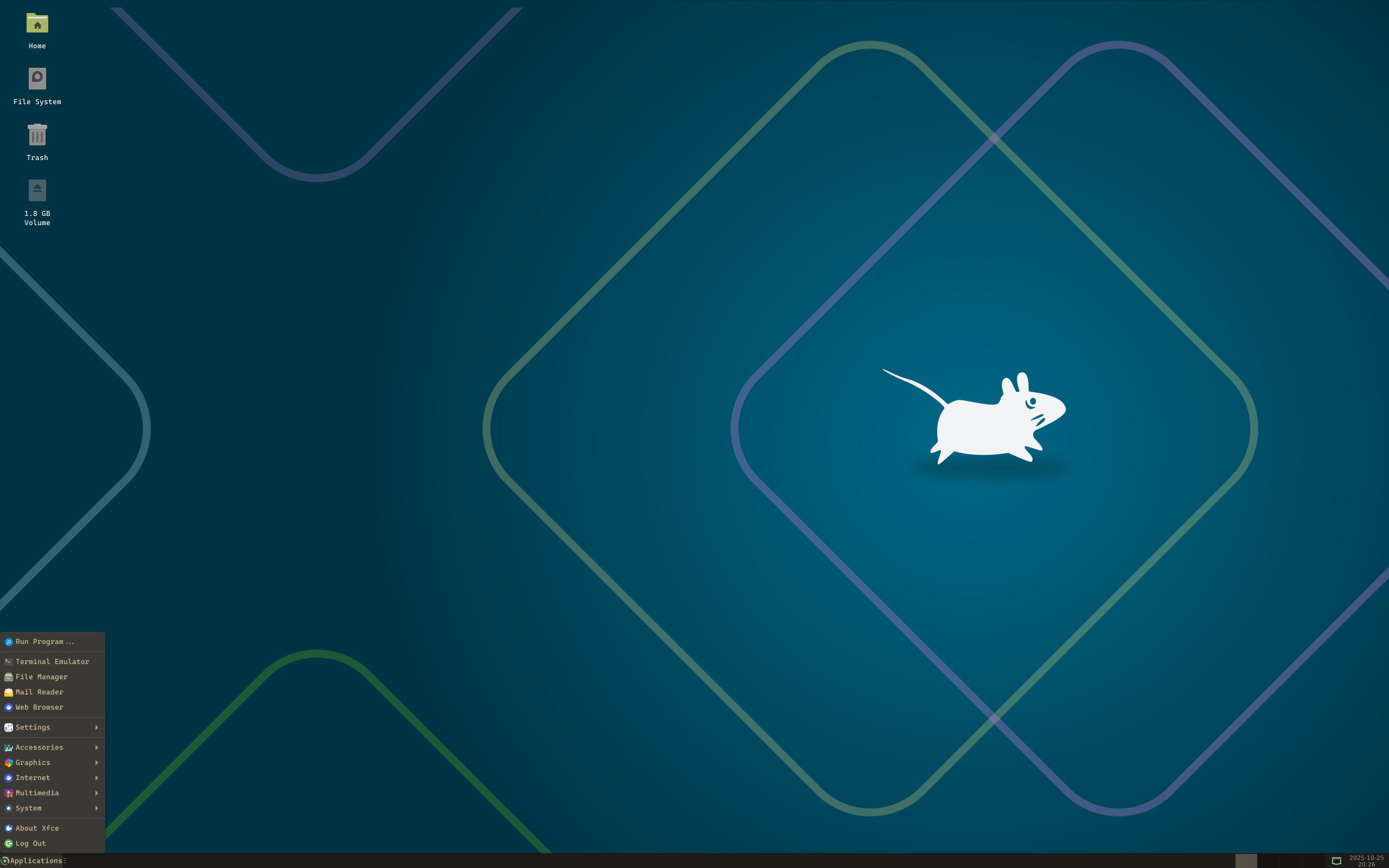 Noid desktop screenshot: 20251015