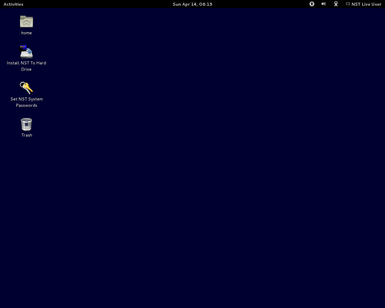 NST desktop screenshot: 18 4509