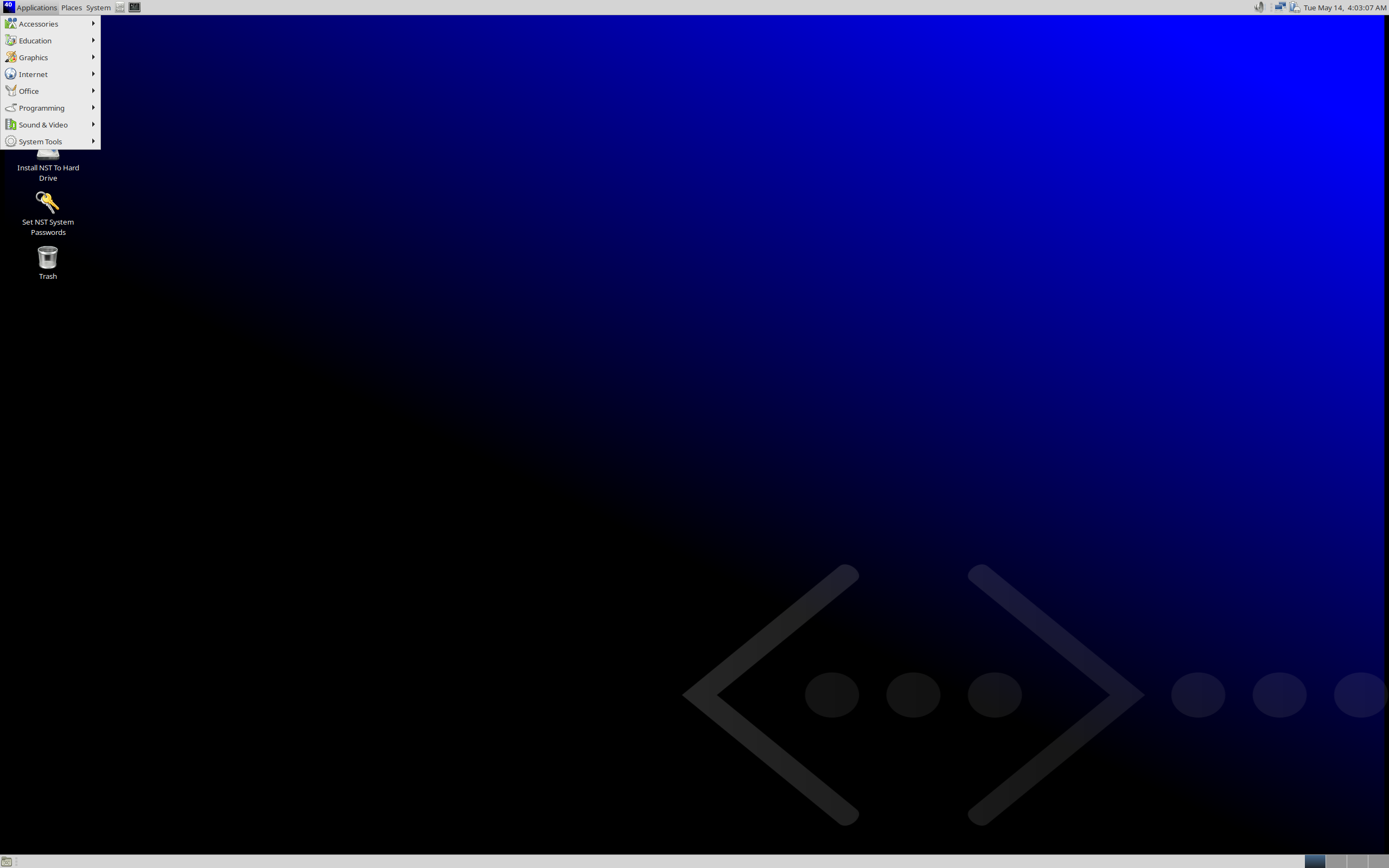 NST desktop screenshot: 40 13973