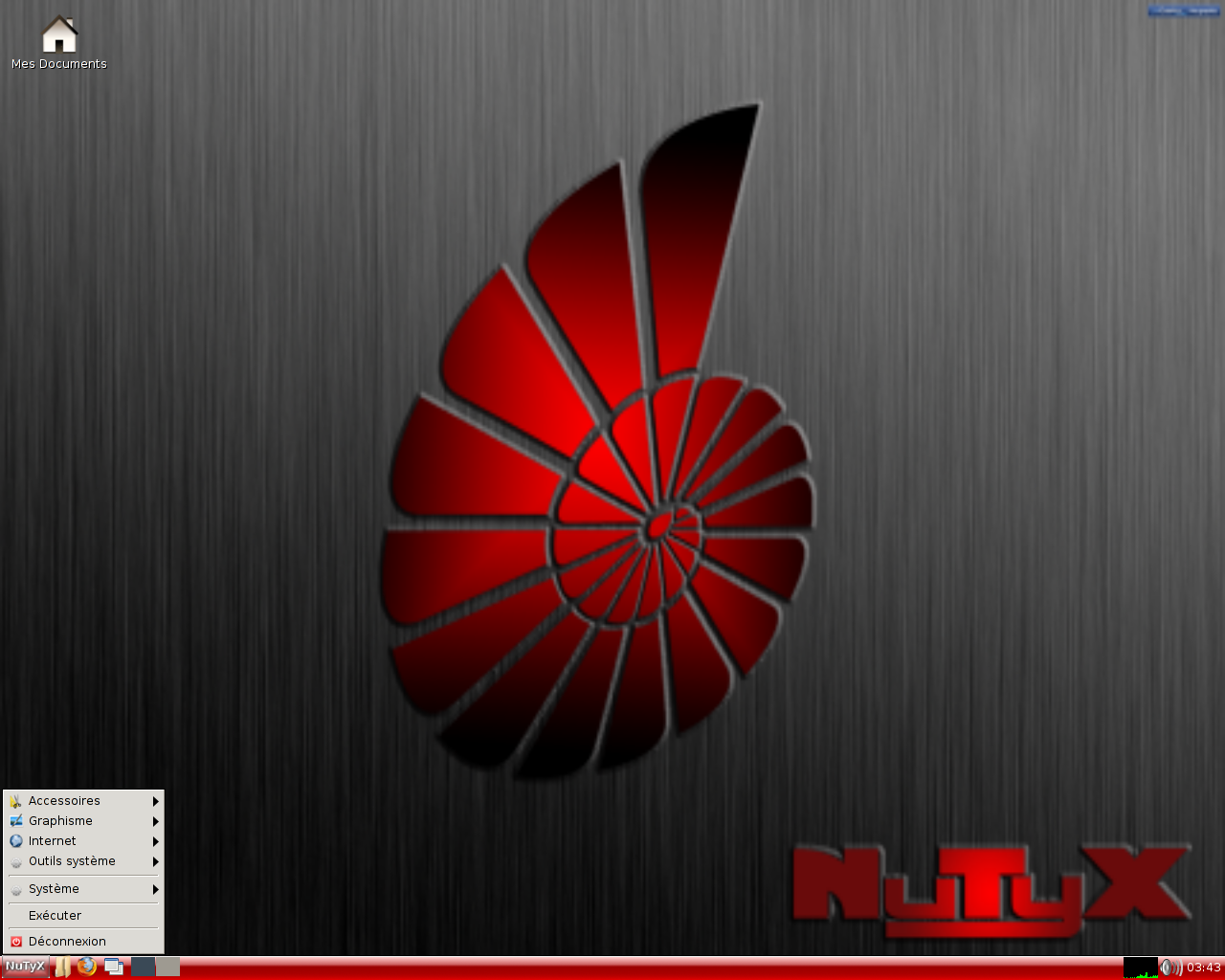 NuTyX desktop screenshot: 2009