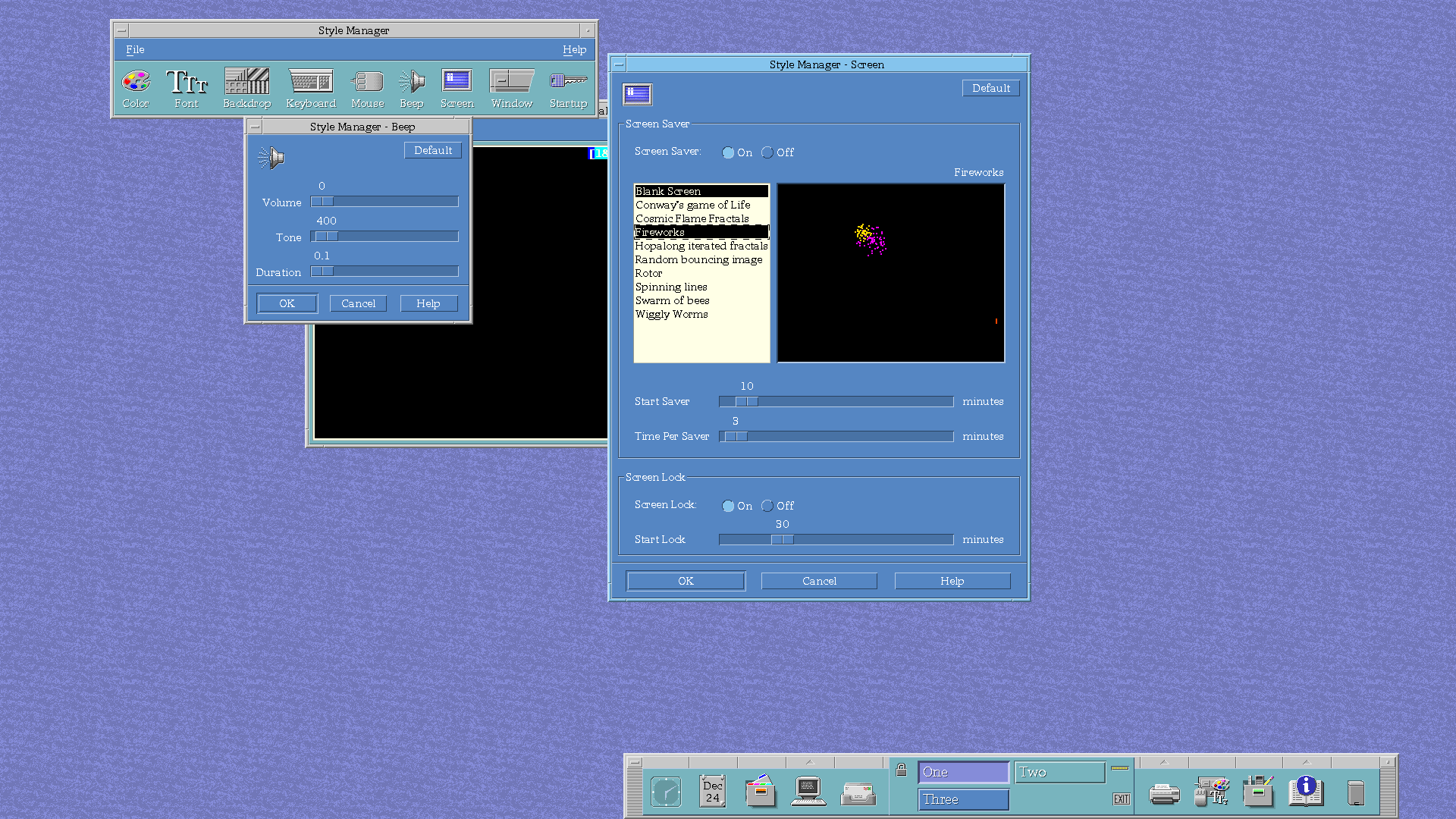 NuTyX desktop screenshot: 22.12.0 desktop