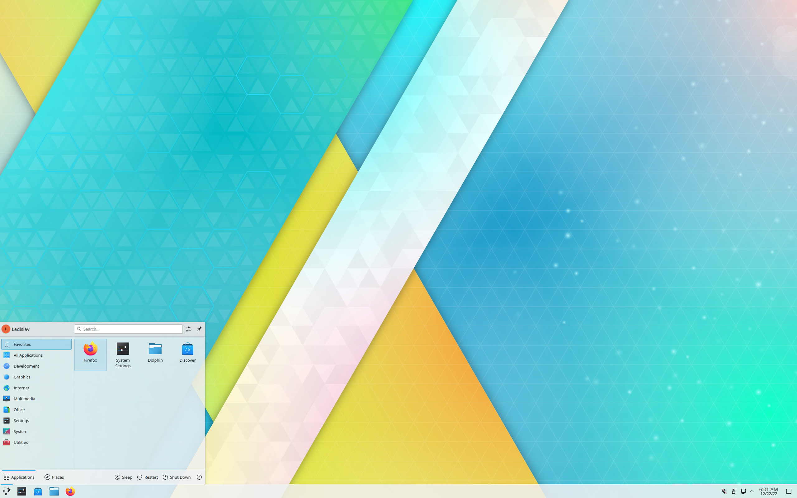 NuTyX desktop screenshot: 22.12.0
