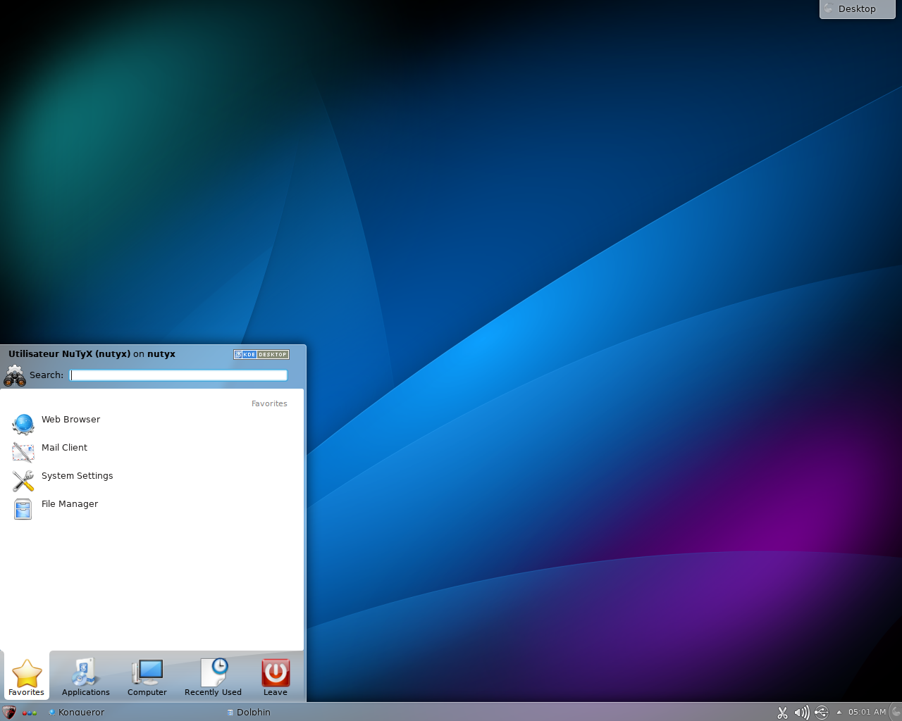 NuTyX desktop screenshot: sekong.2