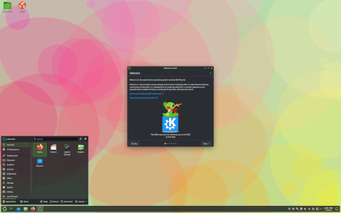 openmamba desktop screenshot: Distribution overview