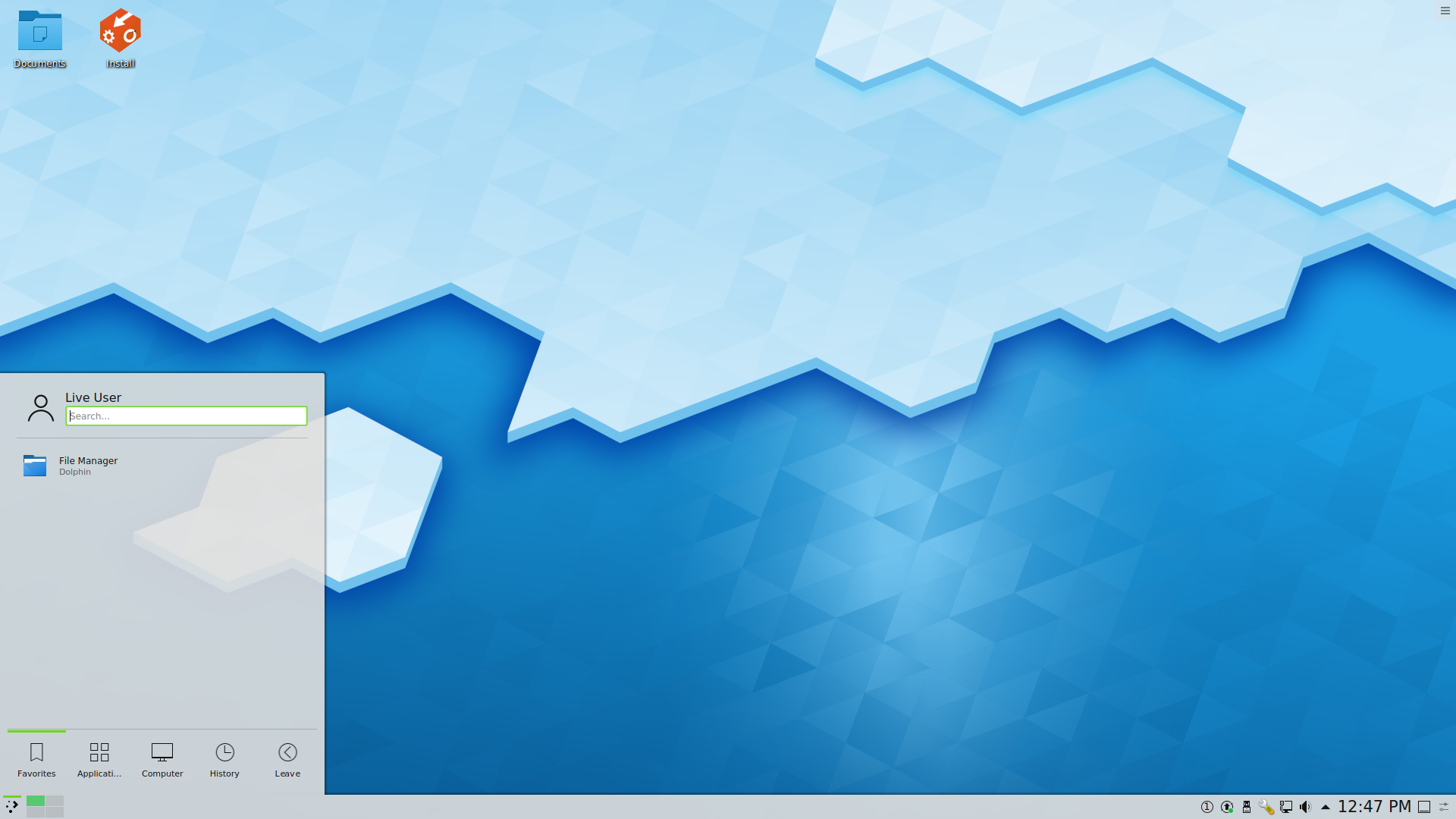 openmamba desktop screenshot: 20190701