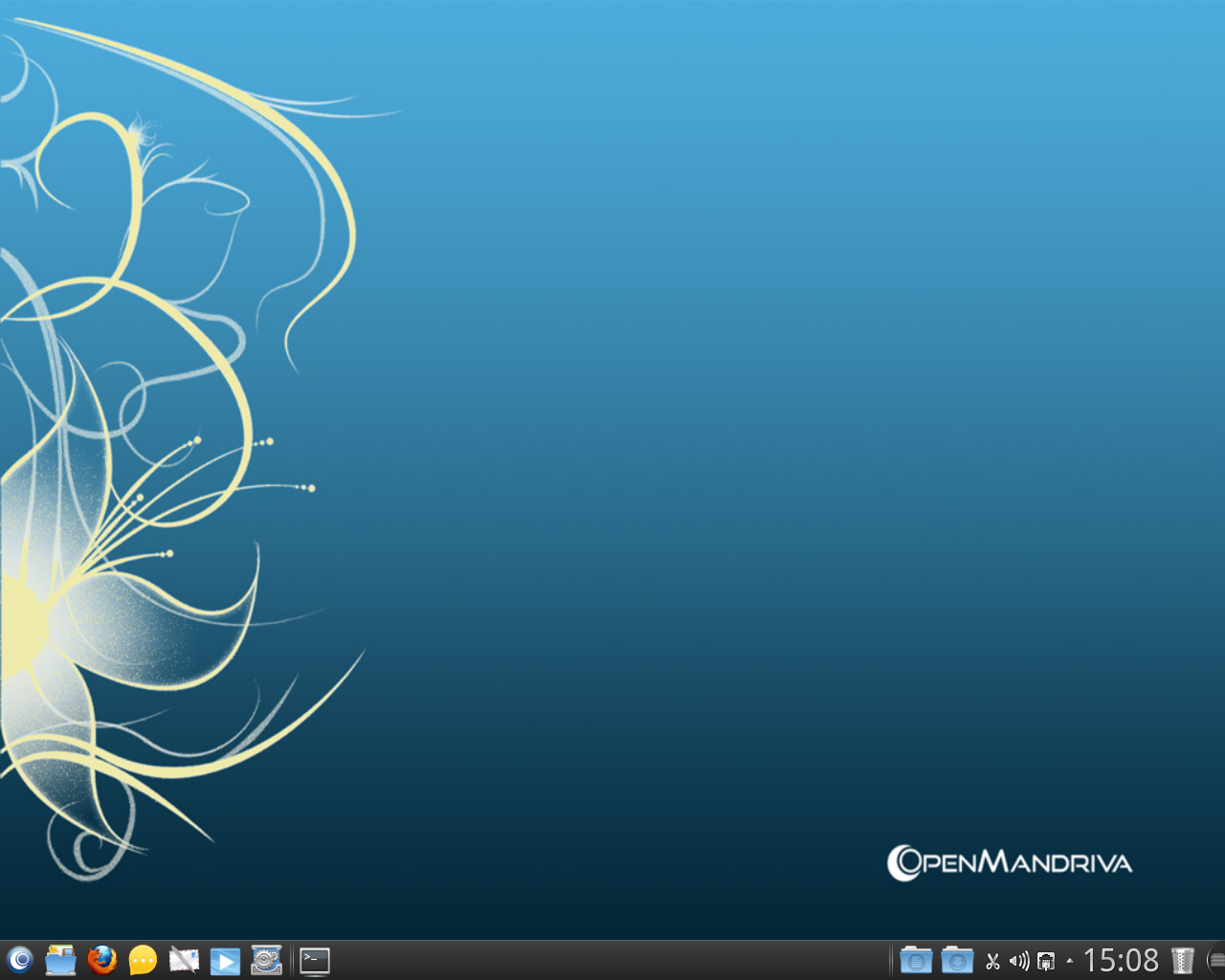 OpenMandriva desktop screenshot: 2013.0 alpha