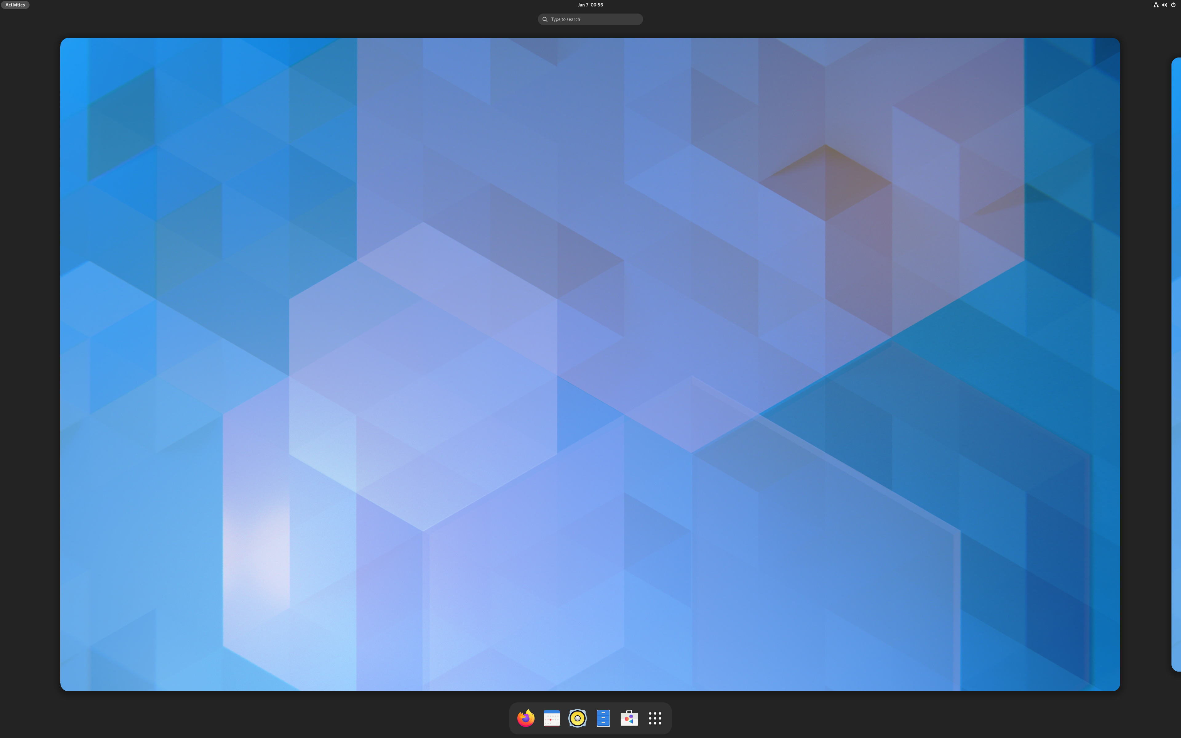 OpenMandriva desktop screenshot: 23.01 rome gnome