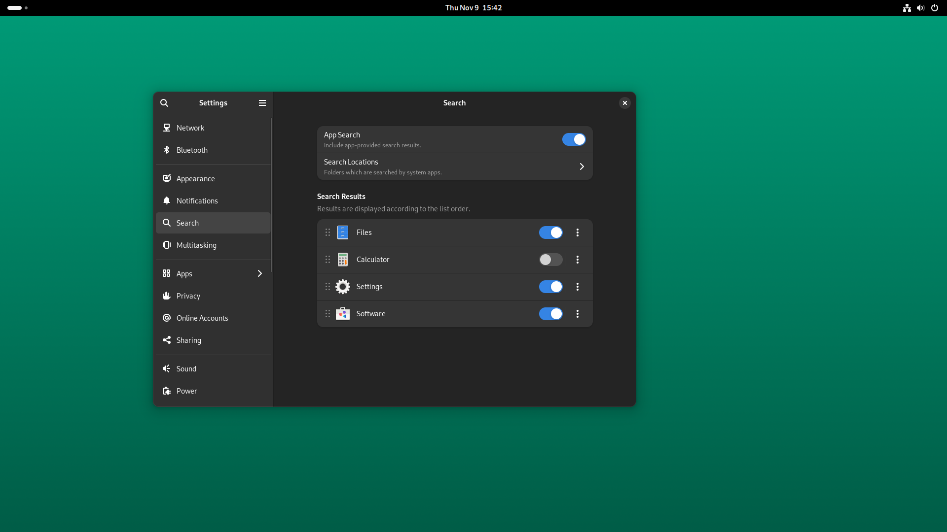 openSUSE desktop screenshot: microos 2023 settings