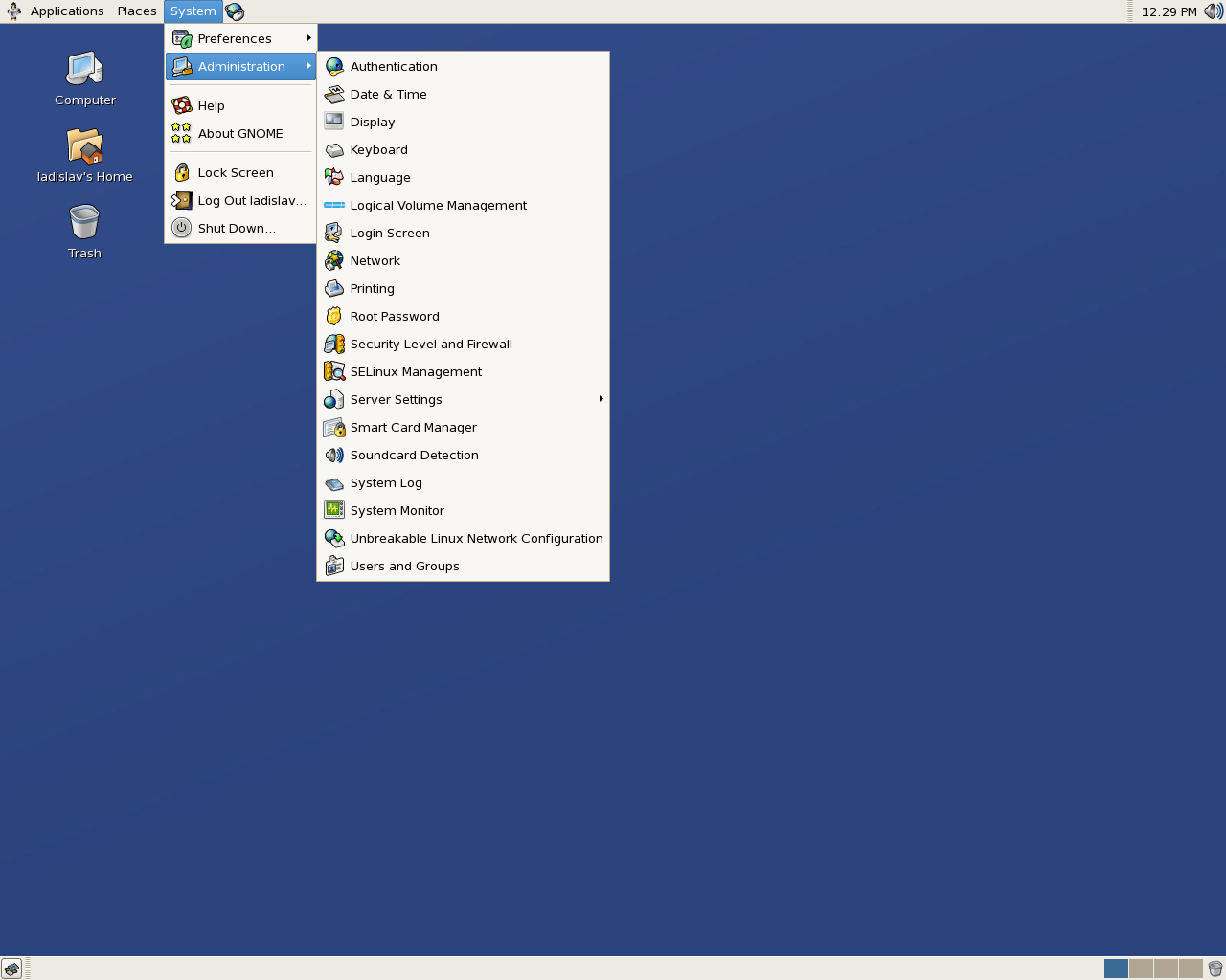 Oracle desktop screenshot: 5.4