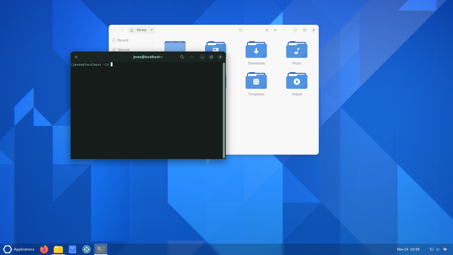 Oreon desktop screenshot: 9.3 icons font