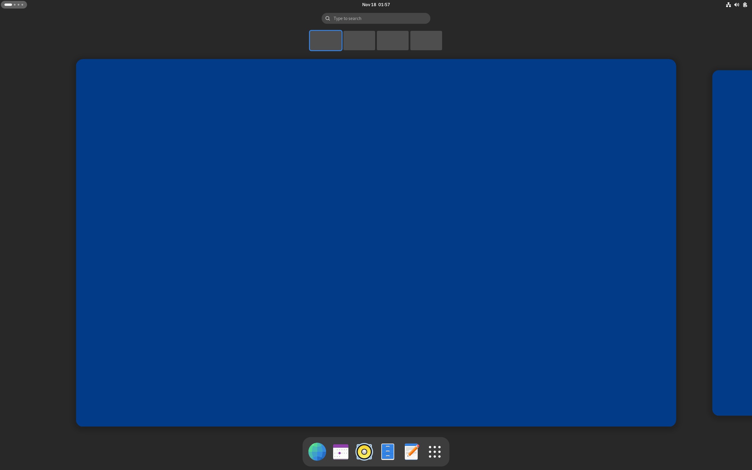 PantherX desktop screenshot: 02 06 2025 gnome