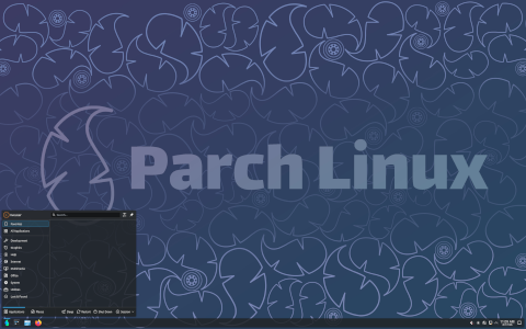 Parch desktop screenshot: Distribution overview