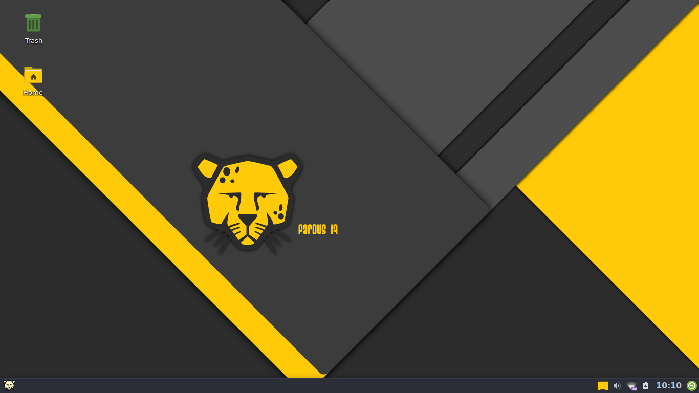 Pardus desktop screenshot: 17.5 xfce desktop environment